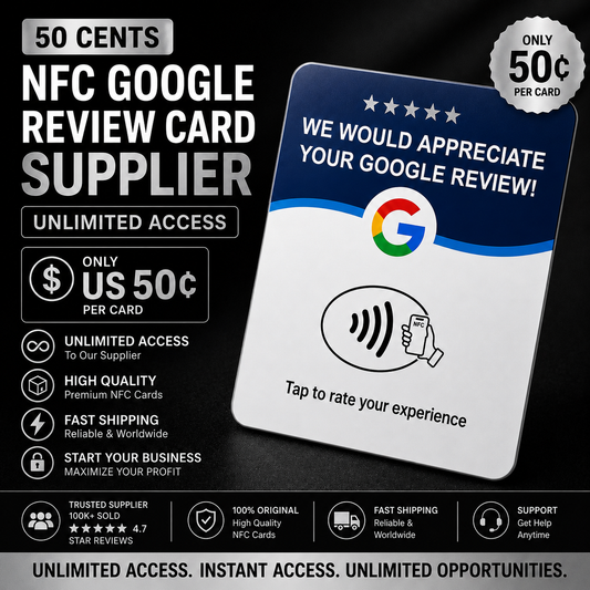 NFC Google Review Card Supplier